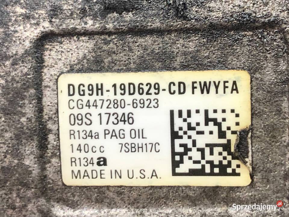 SPRĘŻARKA KLIMATYZACJI FORD MONDEO MK5 podkarpackie sprzedam