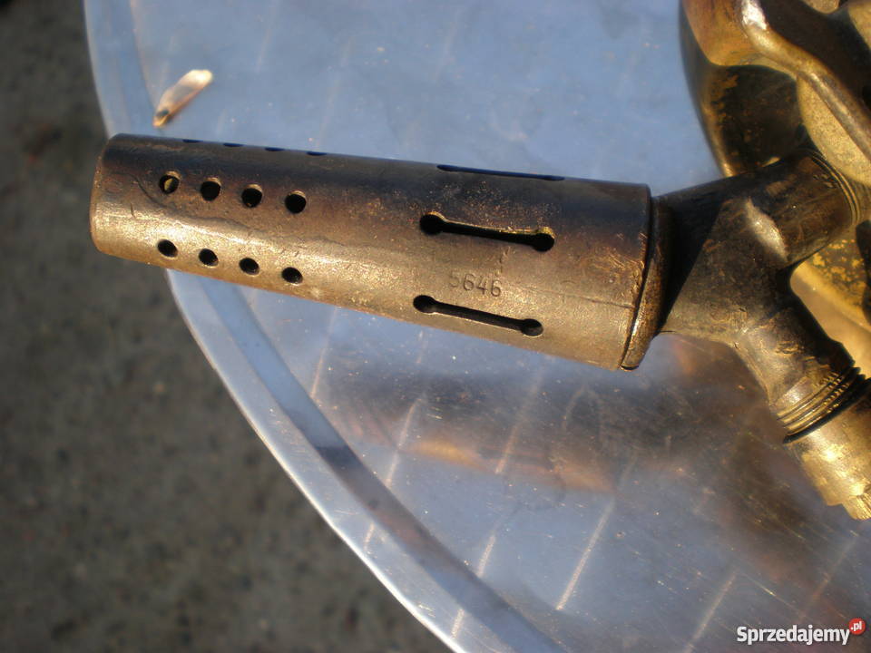 Starapięknamosiężna zabytkowa lutlampapalnik Lipiany