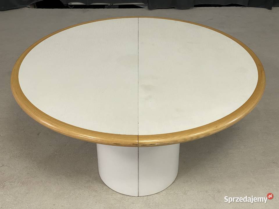 Duży drewnany stół rozkładany 3m masywny biały zachodniopomorskie Budno