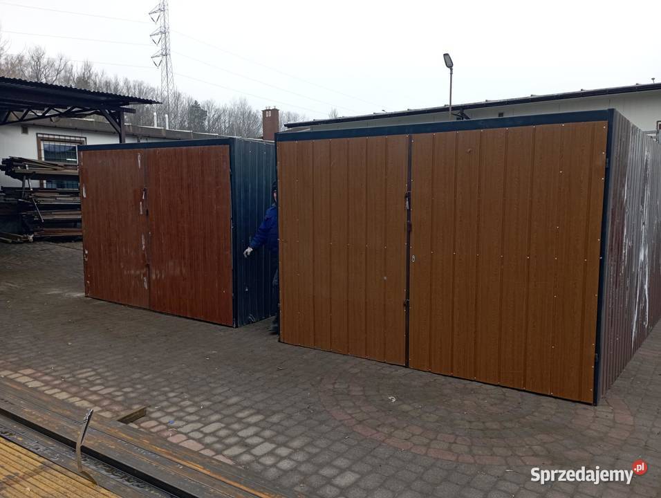 Garaż blaszany II gatunek wymiar 3x5 Żyrardów sprzedam