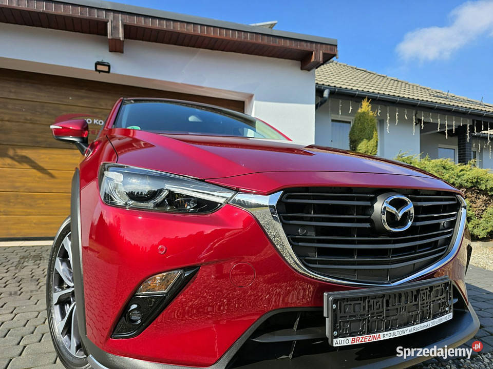 Mazda CX3 serwis ASO automat 4x4 elektrochrom. lusterka boczne śląskie Rydułtowy