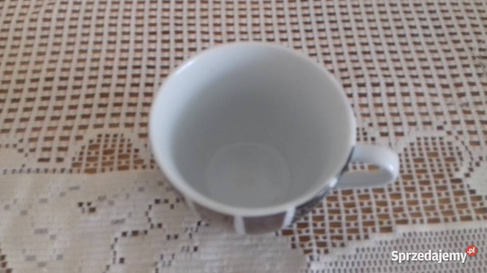 Filiżanki porcelanowe brązowe zestaw do Serwisy Kraków