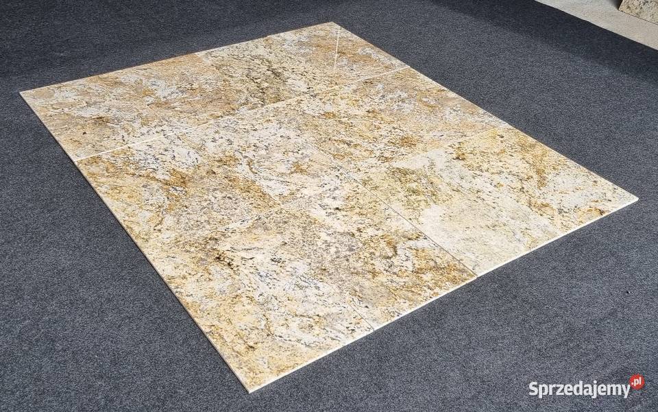 Płytki granitowe kamienne Colonial Gold płytki z Płytki i fugi Bielawa