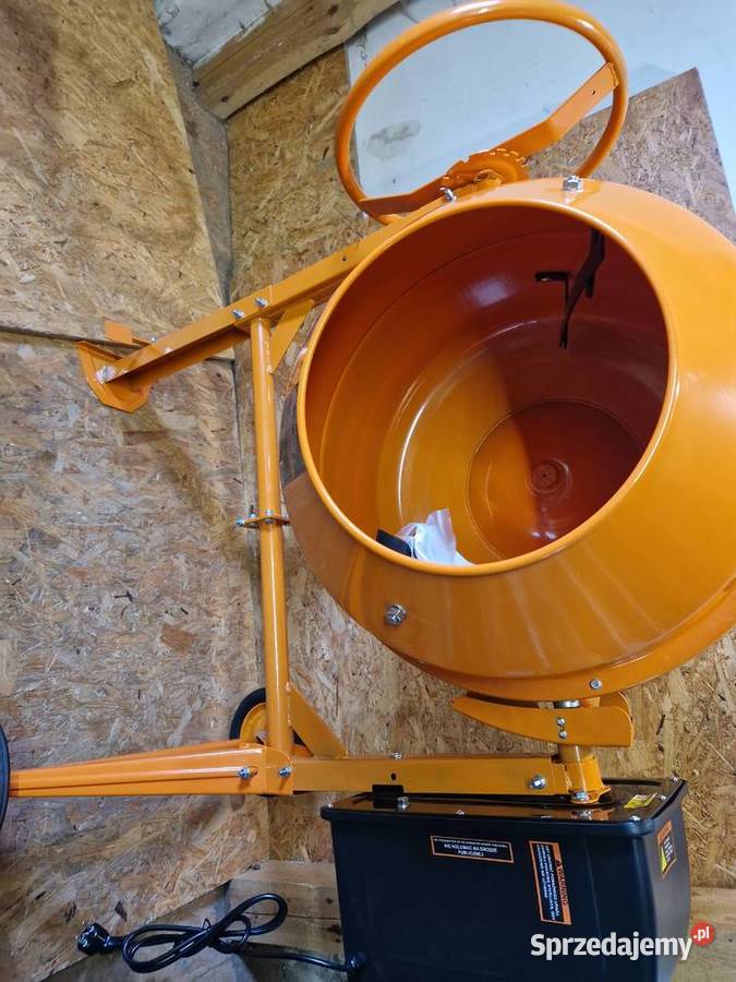 Betoniarka KraftDele elektryczna 230 v 140L 850W