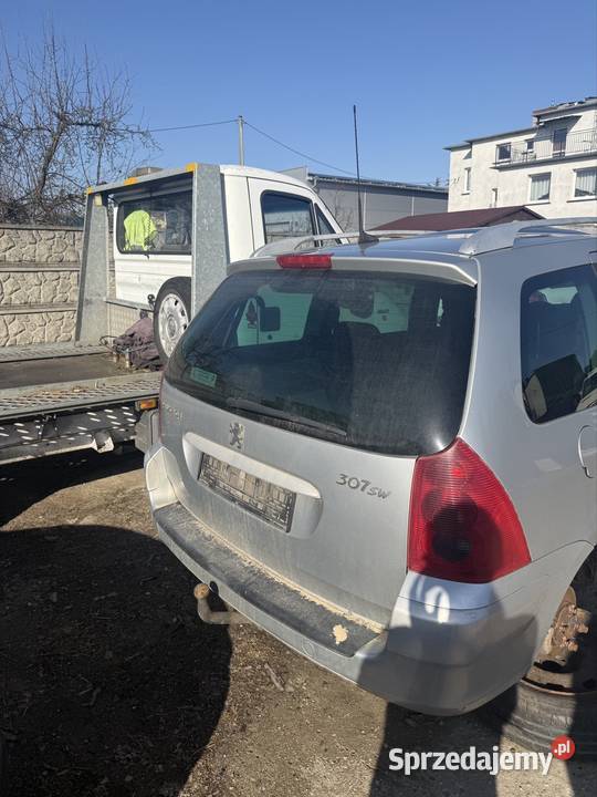 Zderzak maska lampy silnik siedzenia Peugeot 307 Ostrów Wielkopolski