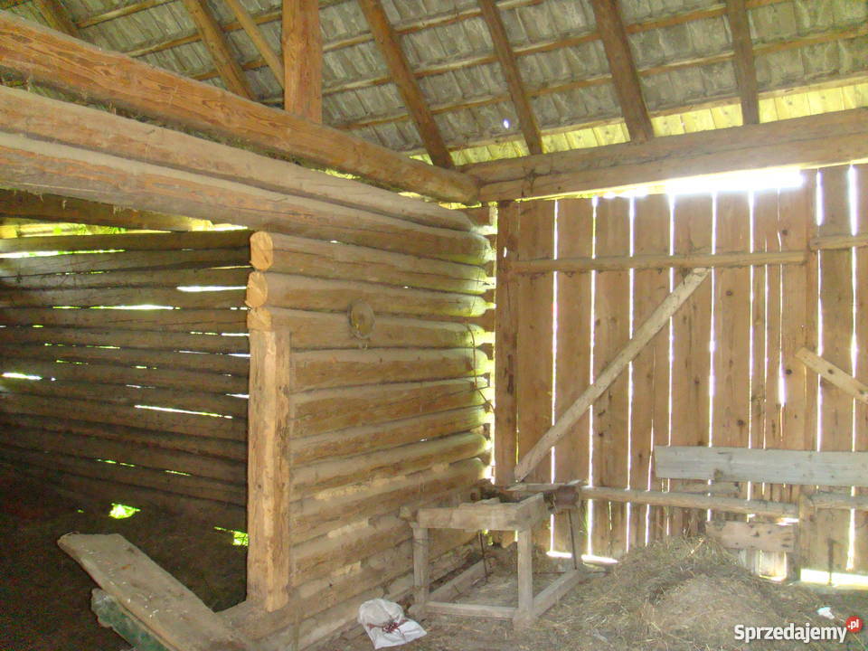 Stodoła z bali Uszew