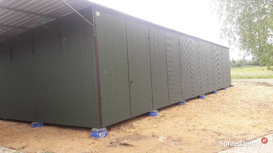 Garaż Blaszany 13x10m Hala Magazynowa Schowek Sanok