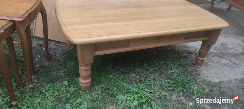 Stolik ława drewniany Bychawa