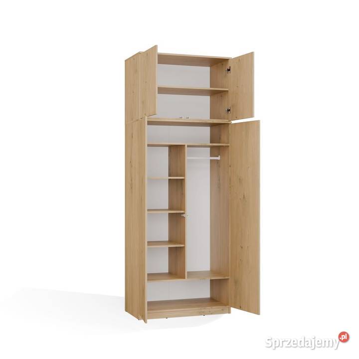 Szafa z nadstawką SD90 Dąb Artisan