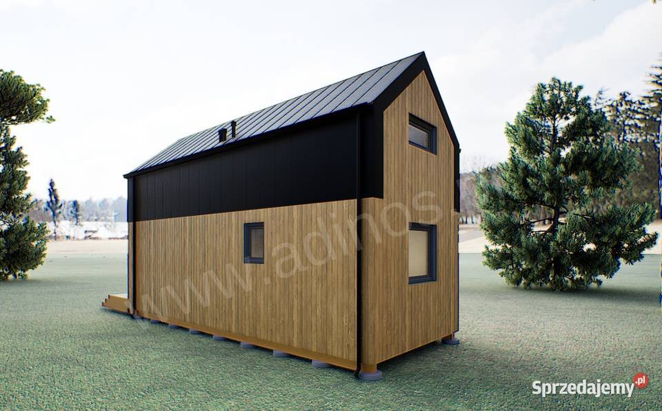 Domek letniskowy z antresolą 45m2 Taras 10m2 Olsztyn