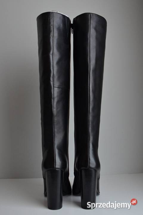 PROWOKUJĄCA ELEGANCJA kozaki ALDO szeroki obcas sprzedam