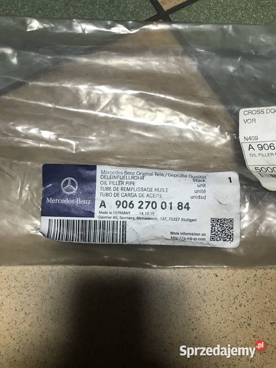 Element bagnetu skrzyni biegow Mercedes 906 Kozy