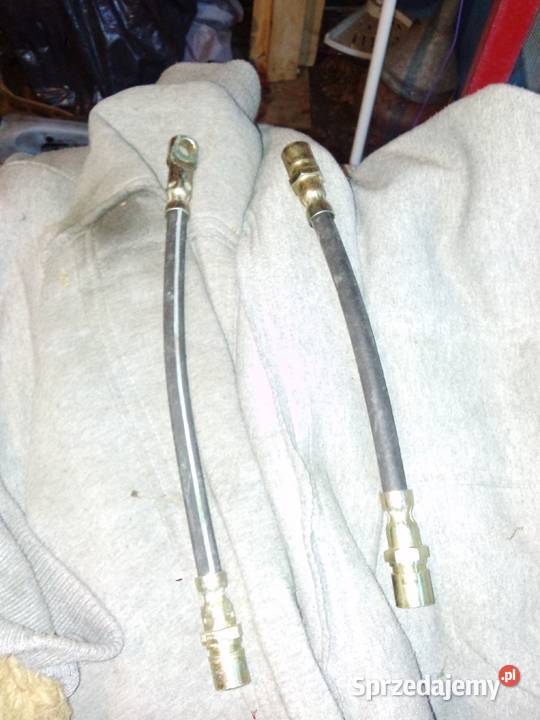 Przewody chamulcowe giętkie fiat 126p linki hamulcowe Usza Wielka