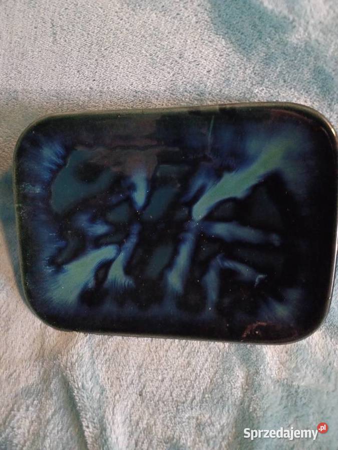 Patera Andrzej Trzaska Koło lata 60 Porcelana i szkło Łódź sprzedam