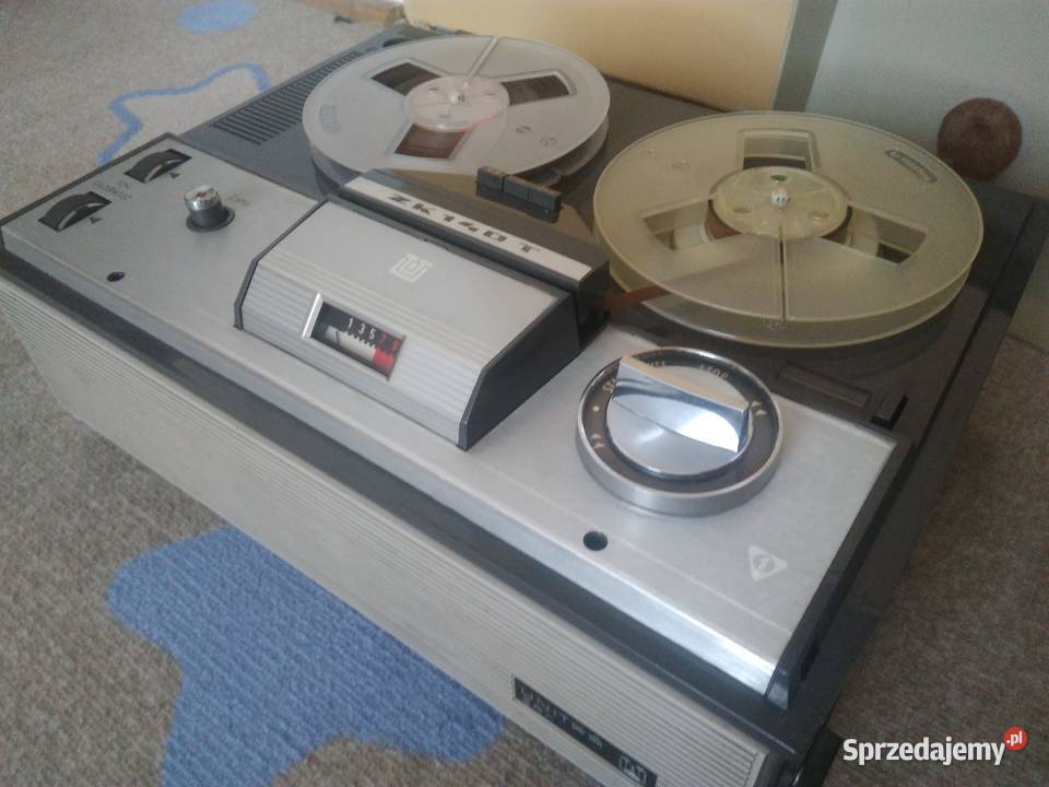 Magnetofon szpulowy Unitra ZRK ZK140T działa Krapkowice