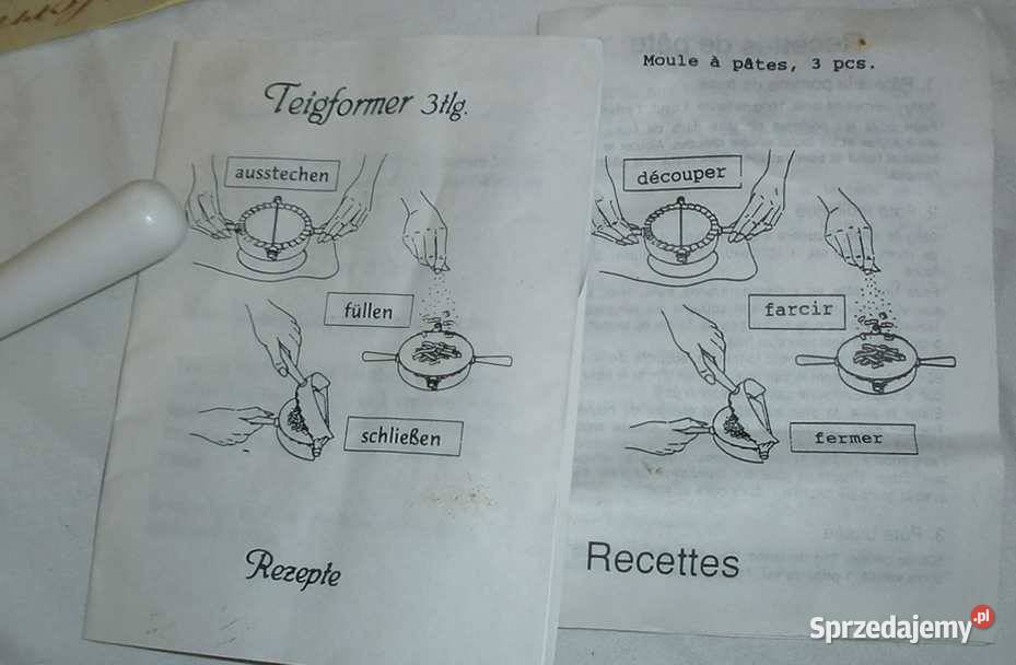 Foremki do Pierogów i Uszek PIEROŻNICA Kraków