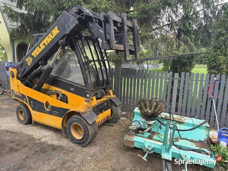 wózek teleskopowy mini ładowarka JCB teletruk Wysokie Mazowieckie