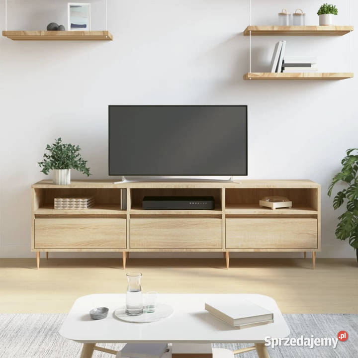 Szafka pod TV dąb sonoma 150x30x445 WM831271 Warszawa