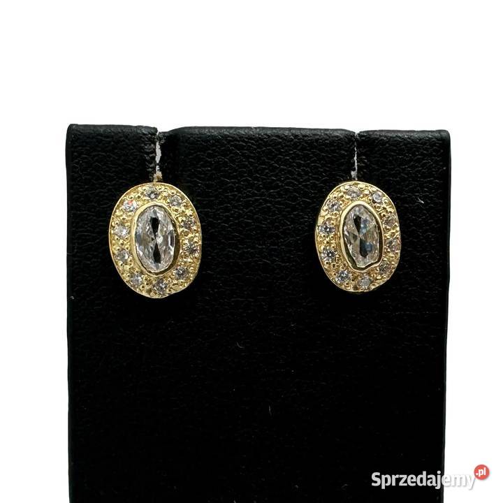 Nowe złote kolczyki pr 585 153g Elbląg