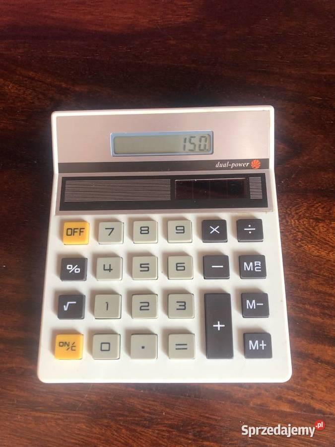 Kalkulator vintage Pozostałe Ciepielów