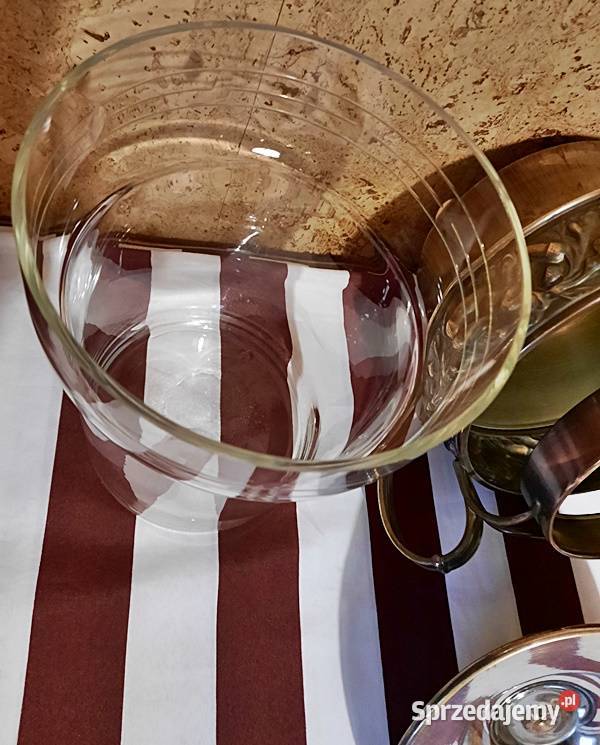 Naczynie mosiężne do ponczu Ostrów Wielkopolski