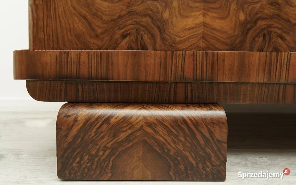 Antyczna komoda z lat 30tych w stylu art deco Jerka