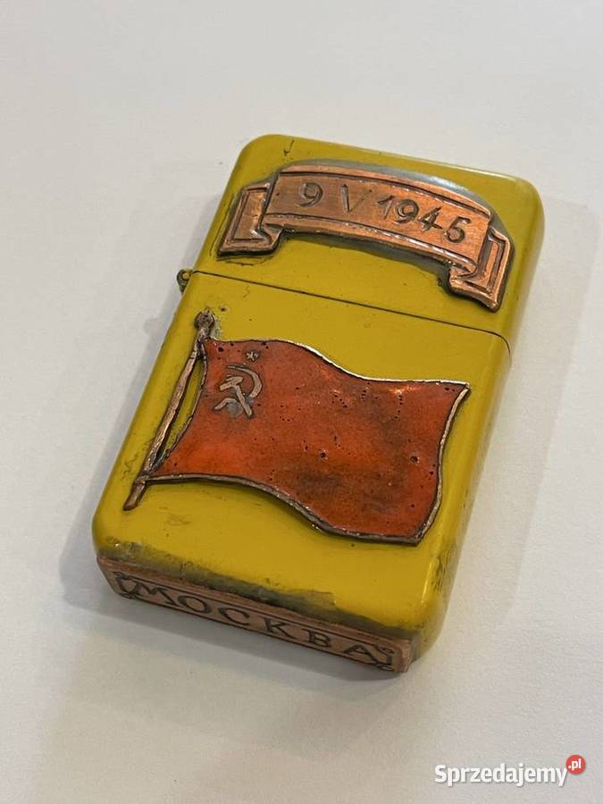Kolekcjonerska zapalniczka benzynowa ZSRR Moskwa małopolskie