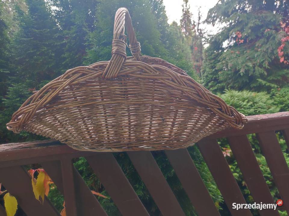 kosz wiklinowy duży na drewno wyposażene świętokrzyskie Kielce