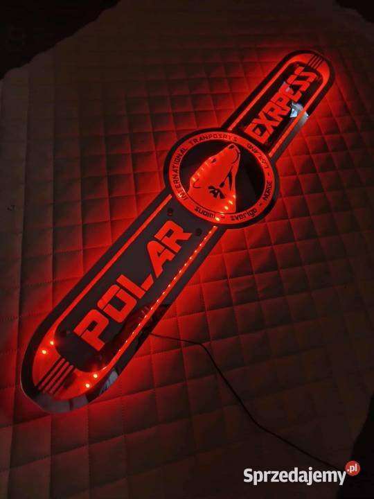 POLAR EXPRES LED mirror 100x25 24v multicolor 3m Diody i neony Kobierno sprzedam