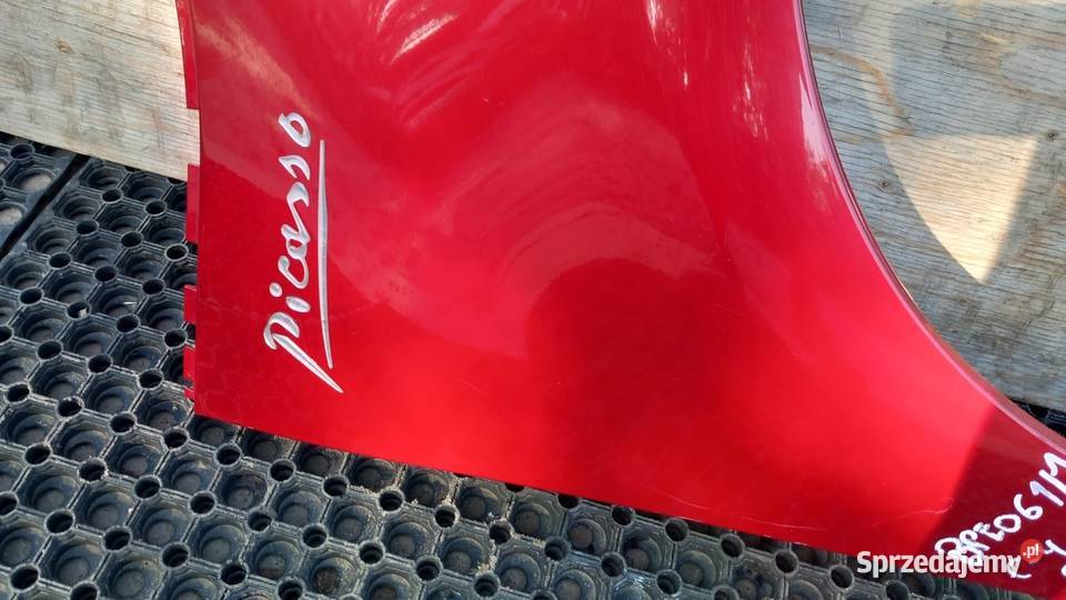 C4 PICASSO I BŁOTNIK PRZÓD PRAWY EKQD osobowe wielkopolskie Zbierkowo