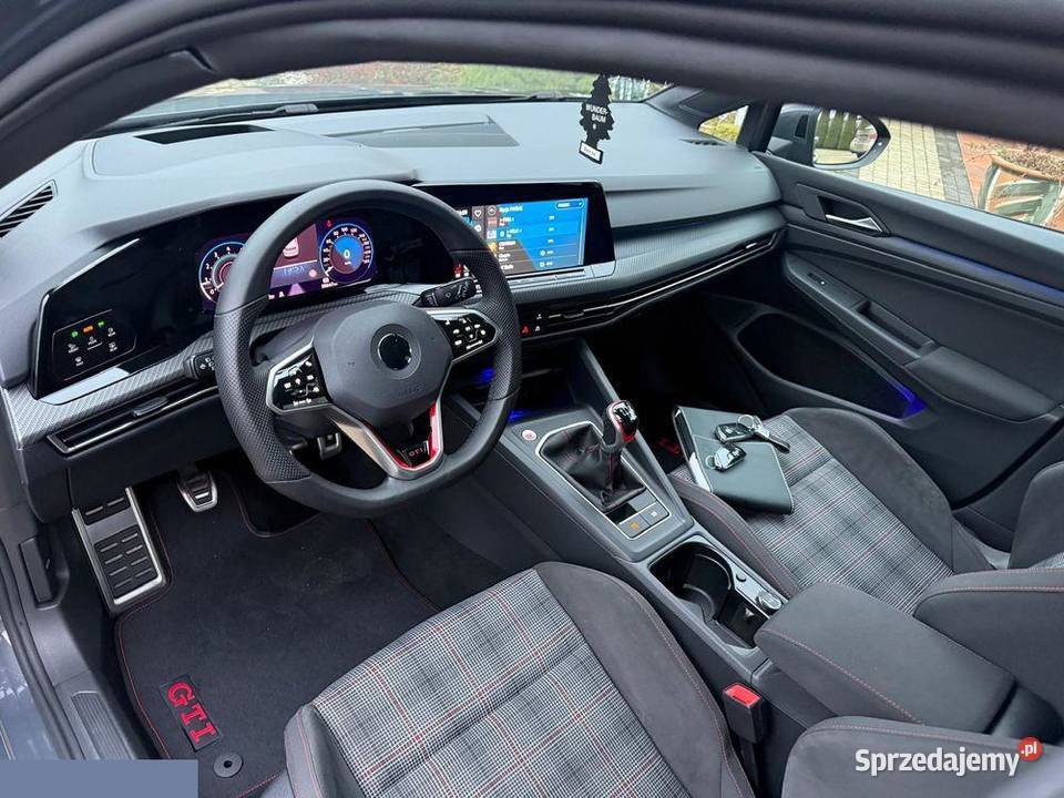 VW Golf 20 TSI OPF GTI 245 2023r Perfekcyjny wielkopolskie Krotoszyn