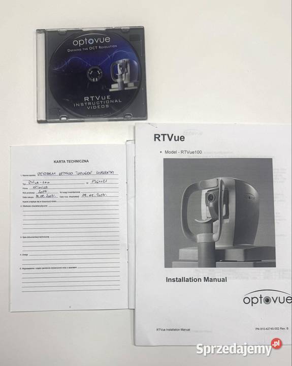 Oct Soct tomograf okulistyczny Pozostałe Łódź