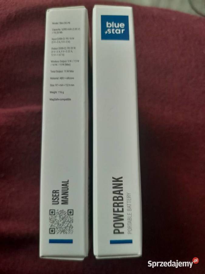 Powerbank Blue Star Slim DGP8 5000mAh Wieliczka