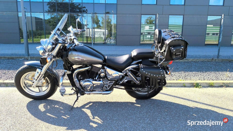 Suzuki VZ 800 Marauder Skórzane Sakwy Gmole podgrzewane manetki Pabianice sprzedam