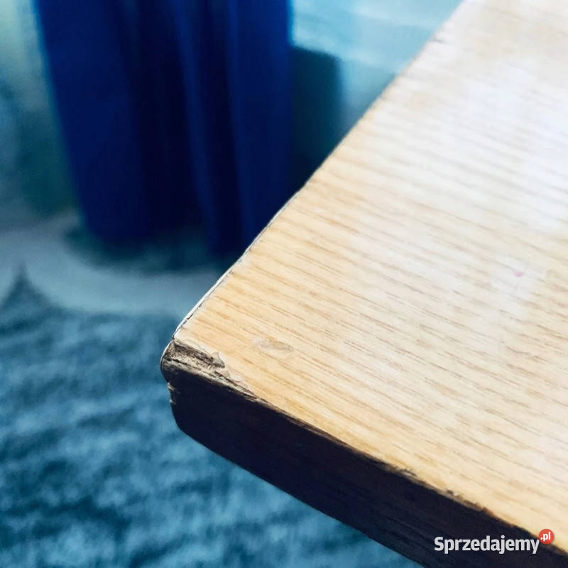 Stolik kawowy Vintage kolor jasnego drewna Walendów