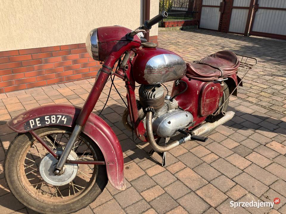 jawa 250 typ 353 cz cezet 1960r oryginał sprawna nieuszkodzony Łuszczanów