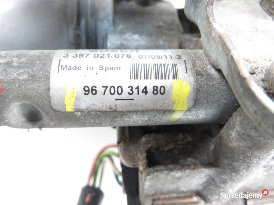 MECHANIZM WYCIERACZEK CITROEN C6 9670031480 Mechanizmy wycieraczek