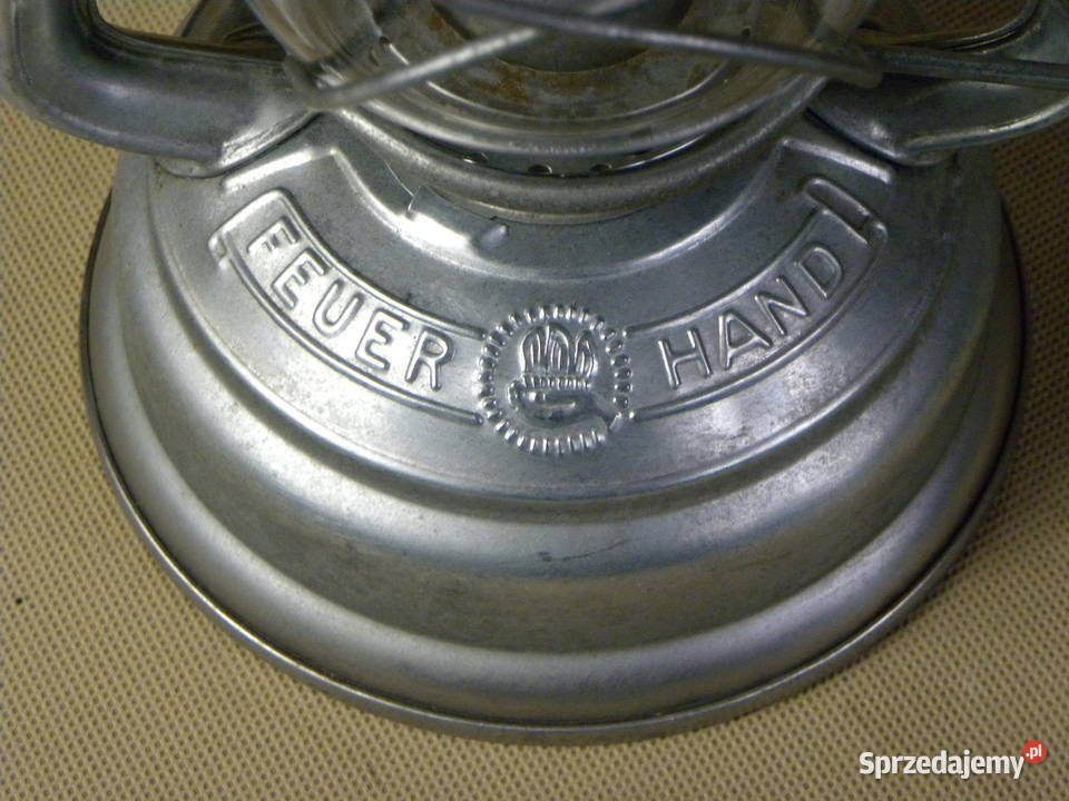 Niemiecka lampa naftowa Feuerhand 276 Baby Antyki dolnośląskie