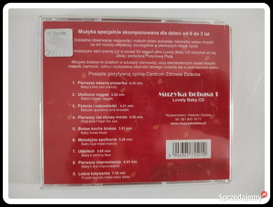 Muzyka bobasa 1 Raimond Lap muzyka dzieci 03 lat dla dzieci