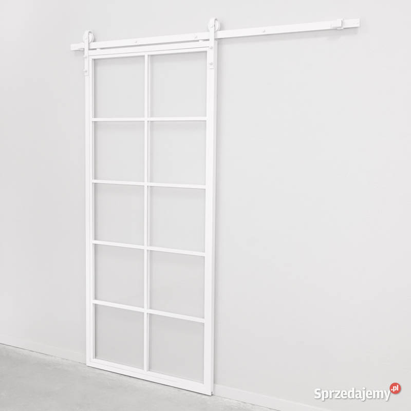 Drzwi przesuwne szklane loftowe TIVOLI 90x210 Chmielnik sprzedam