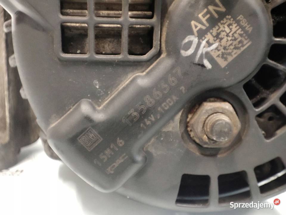 INSIGNIA ASTRA 16 CDTI LVL B16DTH 136 alternator Części samochodowe Kielce