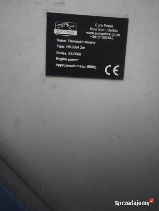 Maszyna do zbioru rumianku Siedliszcze sprzedam