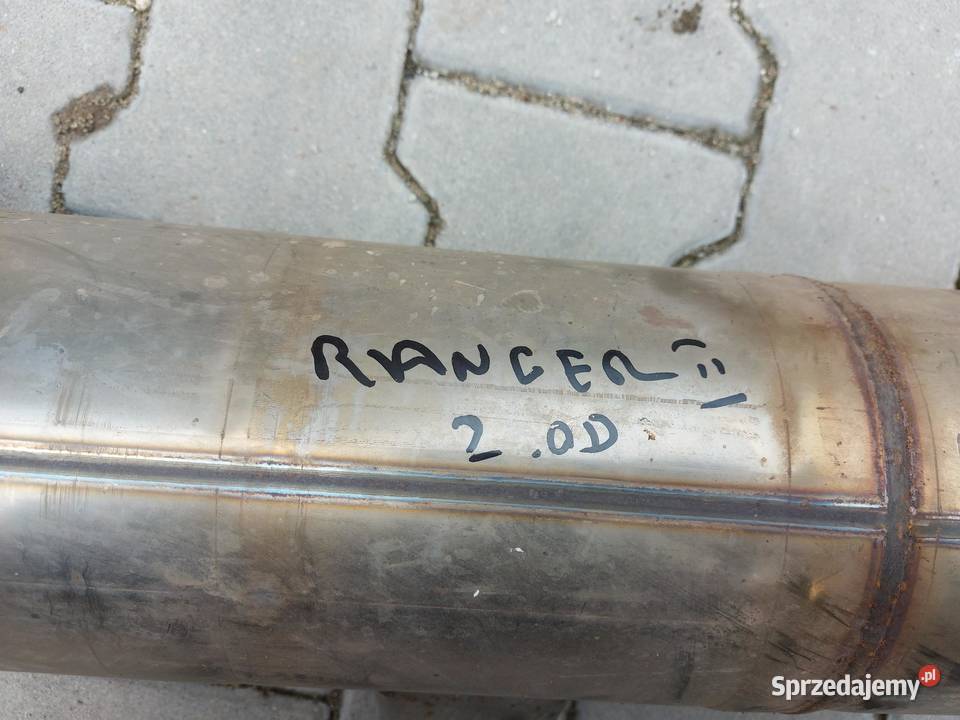 FORD RANGER IV 20 TD Rura wydechowa katalizator