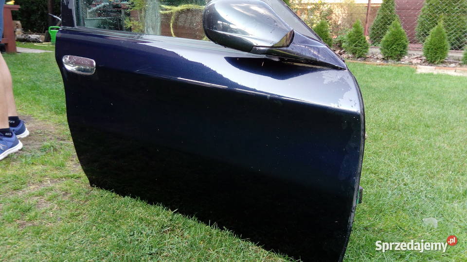 Drzwi prawy przód Alfa Romeo 166 granatowe małopolskie Tarnów