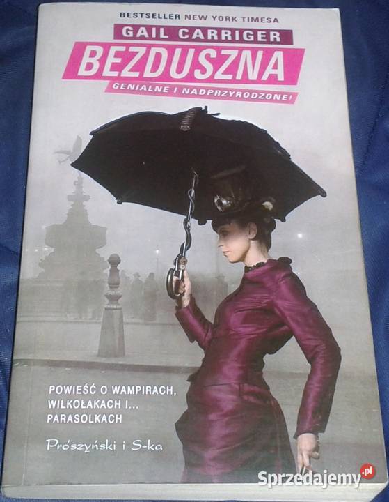 Bezduszna Gail Carriger miękka lubelskie