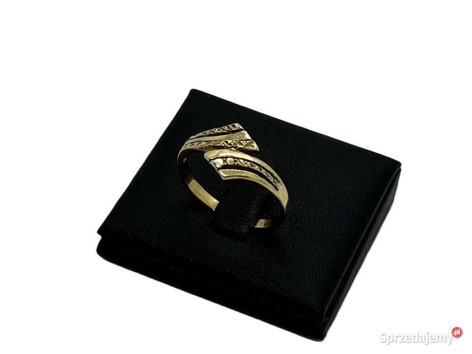 Złoty Pierścionek pr 333 231g R23 złoto