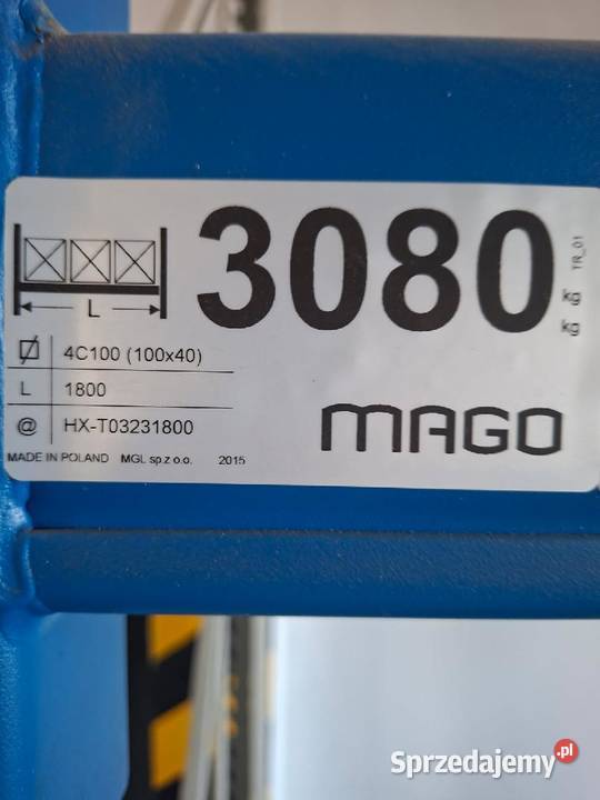 regały magazynowe marki MGL Magazynowanie Nadarzyn