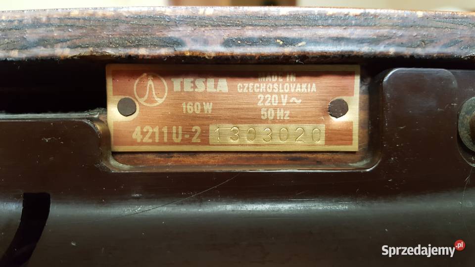 Telewizor lampowy Lotos Tesla 1962 r Warszawa