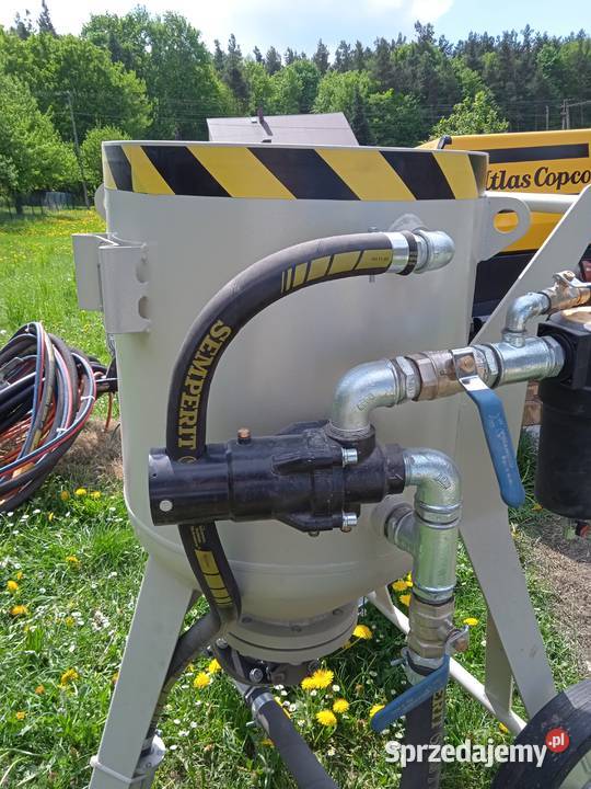 piaskarka kompresor zestaw piaskowania zamiana Klucze