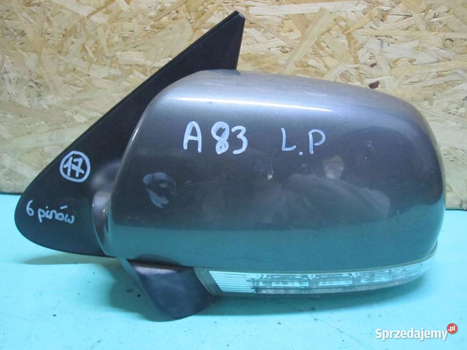 HYUNDAI SANTA FE II 09r lusterko lewe 6 PINÓW Lusterka zewnętrzne sprzedam